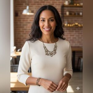 Romantic Floral Vintage Avon Desert Rose Collection|Necklace + Bracelet Set